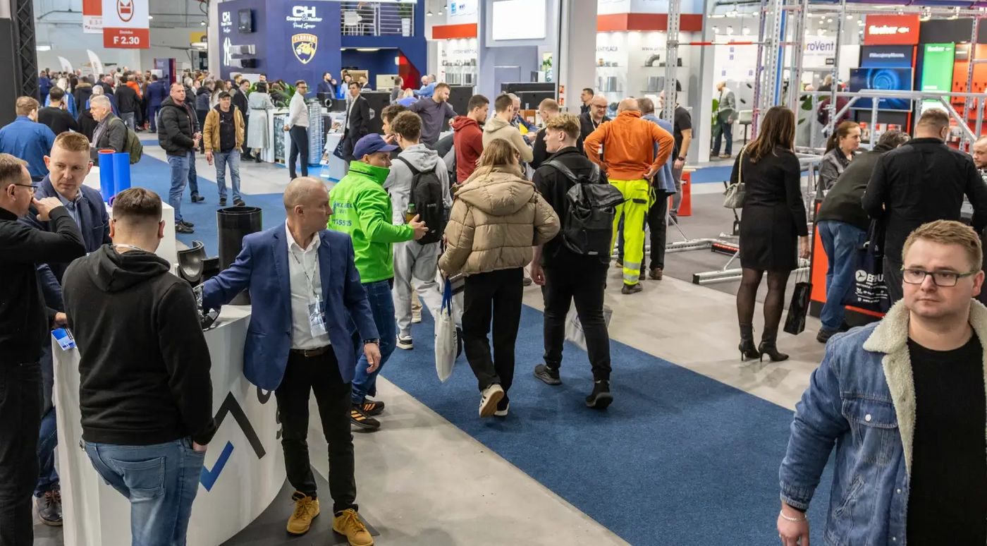 Exhibition floor at Ptak Warsaw Expo