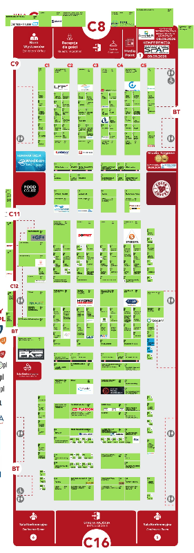 Hall C floor plan